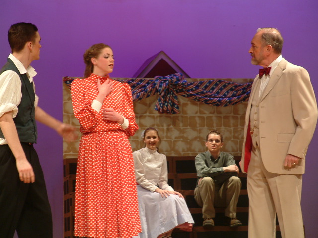 Tommy, Zaneeta, and Mayor Shinn