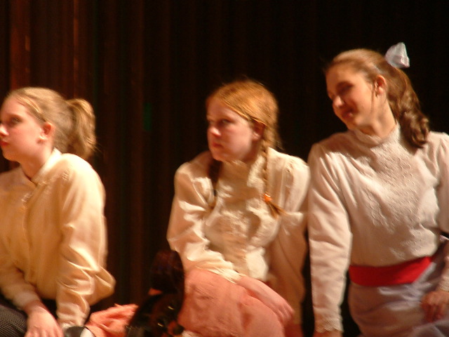 Grecian Girls Waiting