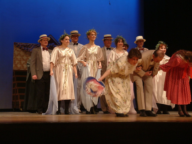 Grecian Curtian Call