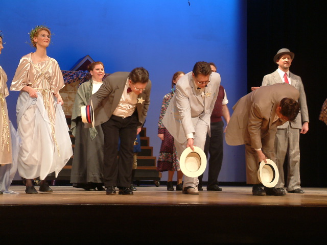 Mrs. Paroo, Winthrop, Amerylis Curtain Call